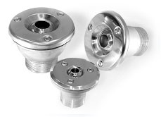 Форсунка стеновая 1 1/2" НР, AISI316, плитка (АТ 03.02M) 008-195-0223