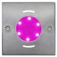 Прожектор FLUVO luchs NT2 RGB, 180х180 мм, бетон/нерж сталь (98872)