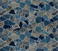 ПВХ-мембрана Viras 1,65х25 м, 1,5 мм Dark Blue Stone (DBLS) 012-1629-0004