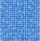 ПВХ-мембрана Viras 1,65х25 м, 1,5 мм Blue Mosaic (BLM) 012-1629-0002
